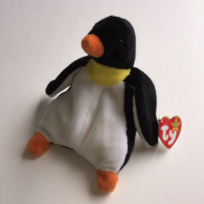 Ty Beanie Babies - Waddle the Penguin RARE Error Tag 
