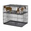 Midwest Puppy Playpen with Plastic Pan and 1 Floor Grid 24 x 36 x 30 224-10