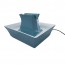 Drinkwell Pagoda Stoneware Fountain Blue